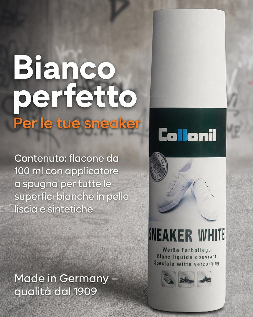 50 it sneaker white bianco perfetto