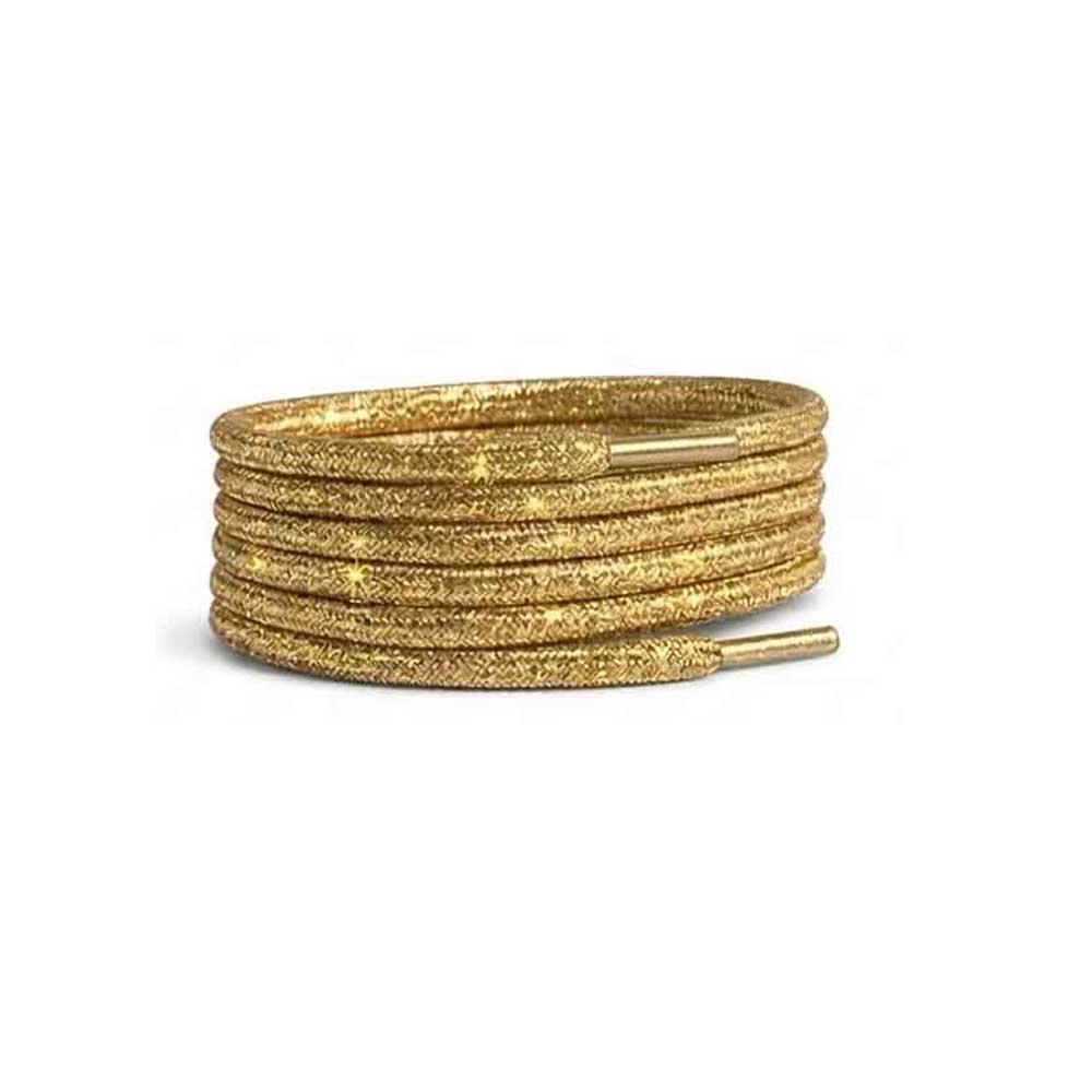 68 lacci glitter oro rotondi
