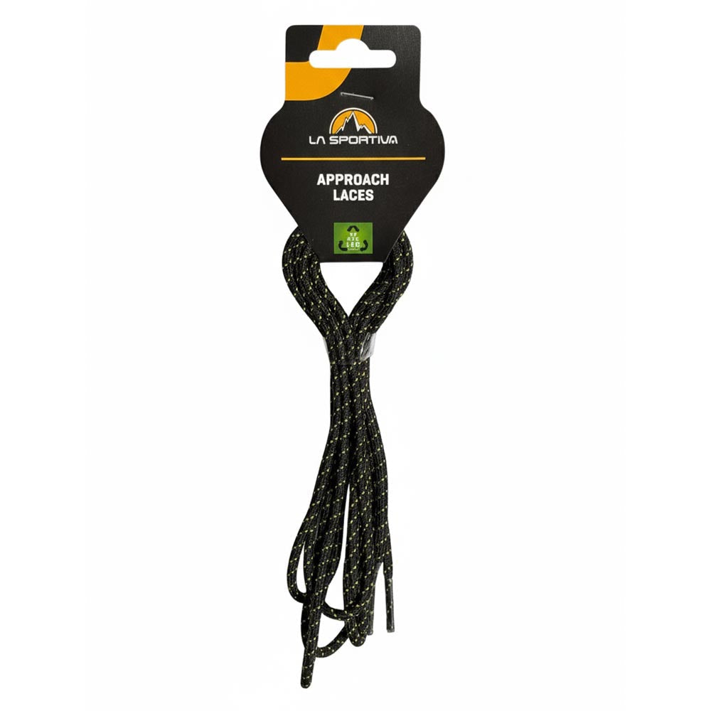 nero-giallo-la-sportiva-approach-laces-lacci