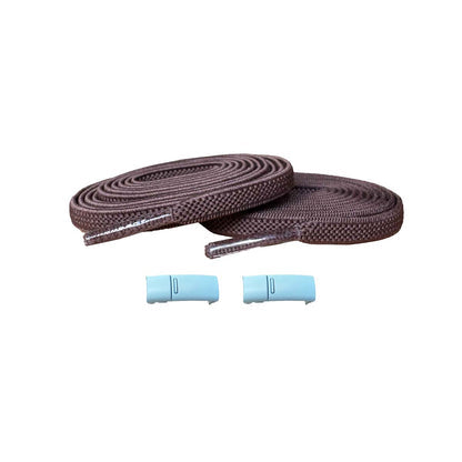 lacci-elastici-marrone-scuro-magneti-blu