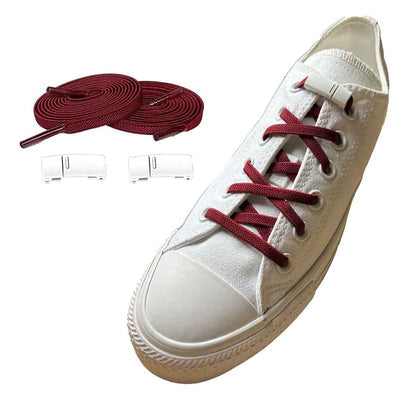 lacci-elastici-rosso-bordeaux-magneti-bianco-scarpe