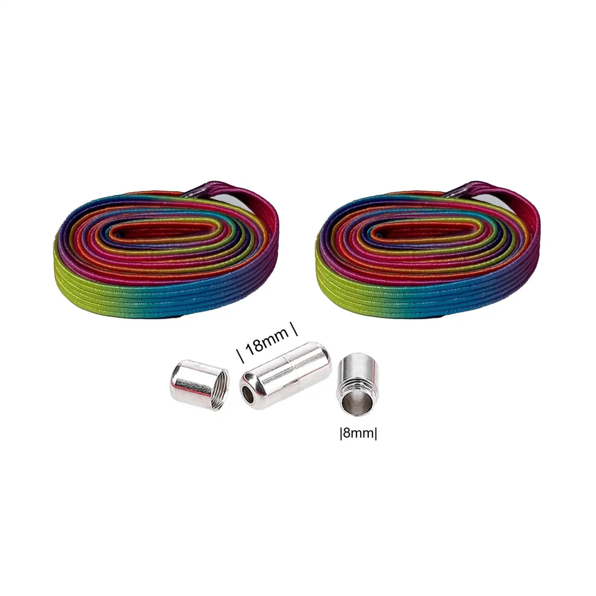 lacci-elastici-lacci-arcobaleno-chiusura-vite-argento