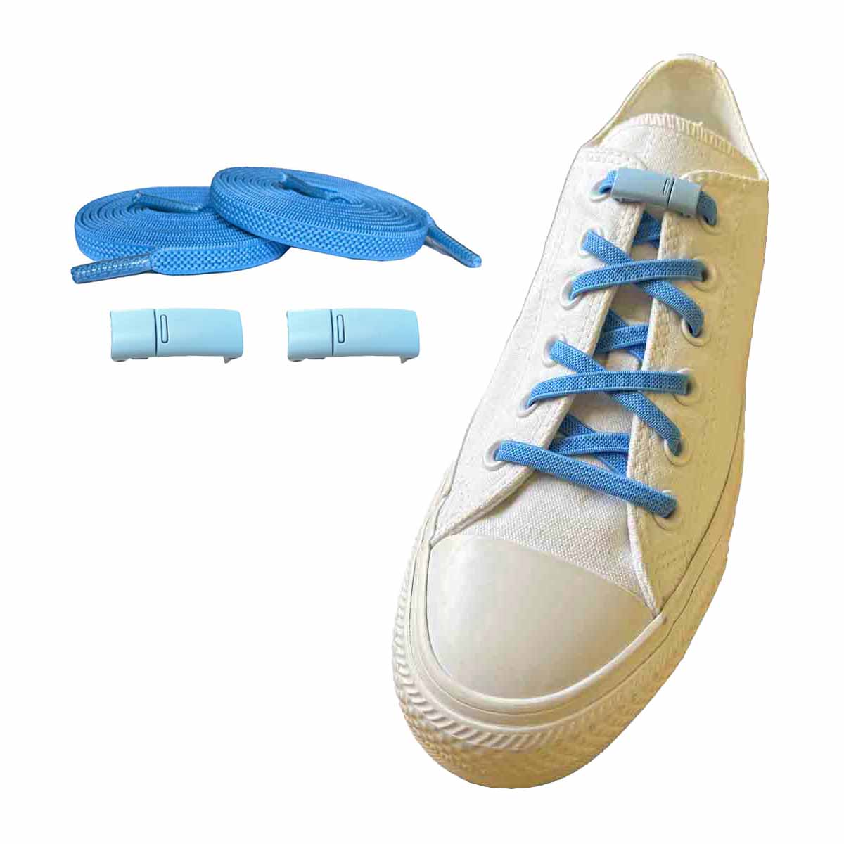 lacci-elastici-blu-chiaro-magneti-blu-scarpe
