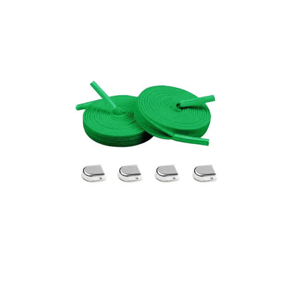 lacci-elastici-clip-verde-argento
