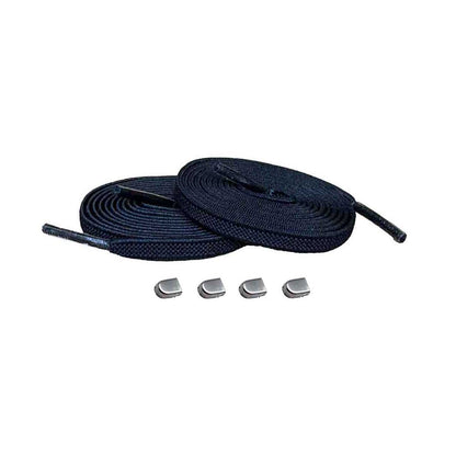 lacci-elastici-nero-clip-argento-opaco