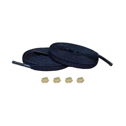 lacci-elastici-nero-clip-argento-oro