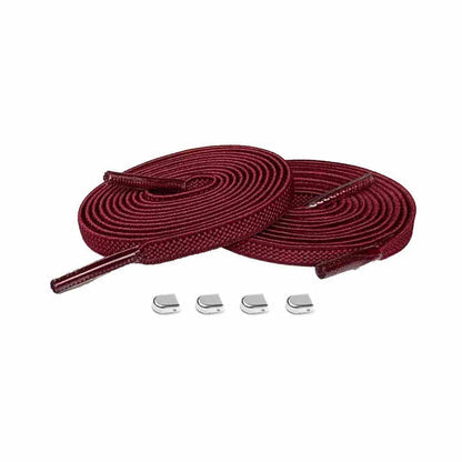 lacci-elastici-rosso-bordeaux-clip-argento-lucido
