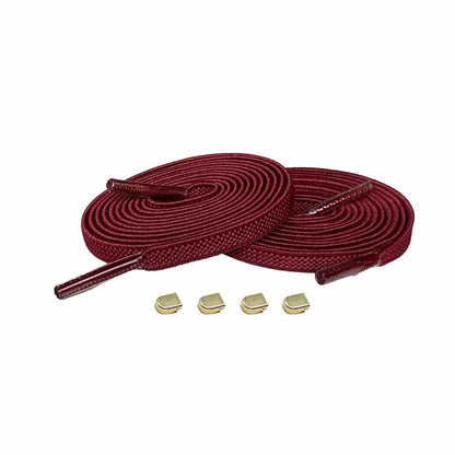 lacci-elastici-rosso-bordeaux-clip-oro