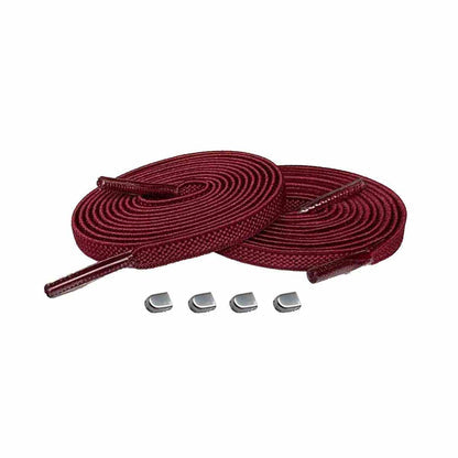 lacci-elastici-rosso-bordeaux-clip-argento-opaco