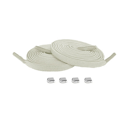 lacci-elastici-bianco-crema-clip-argento-lucido
