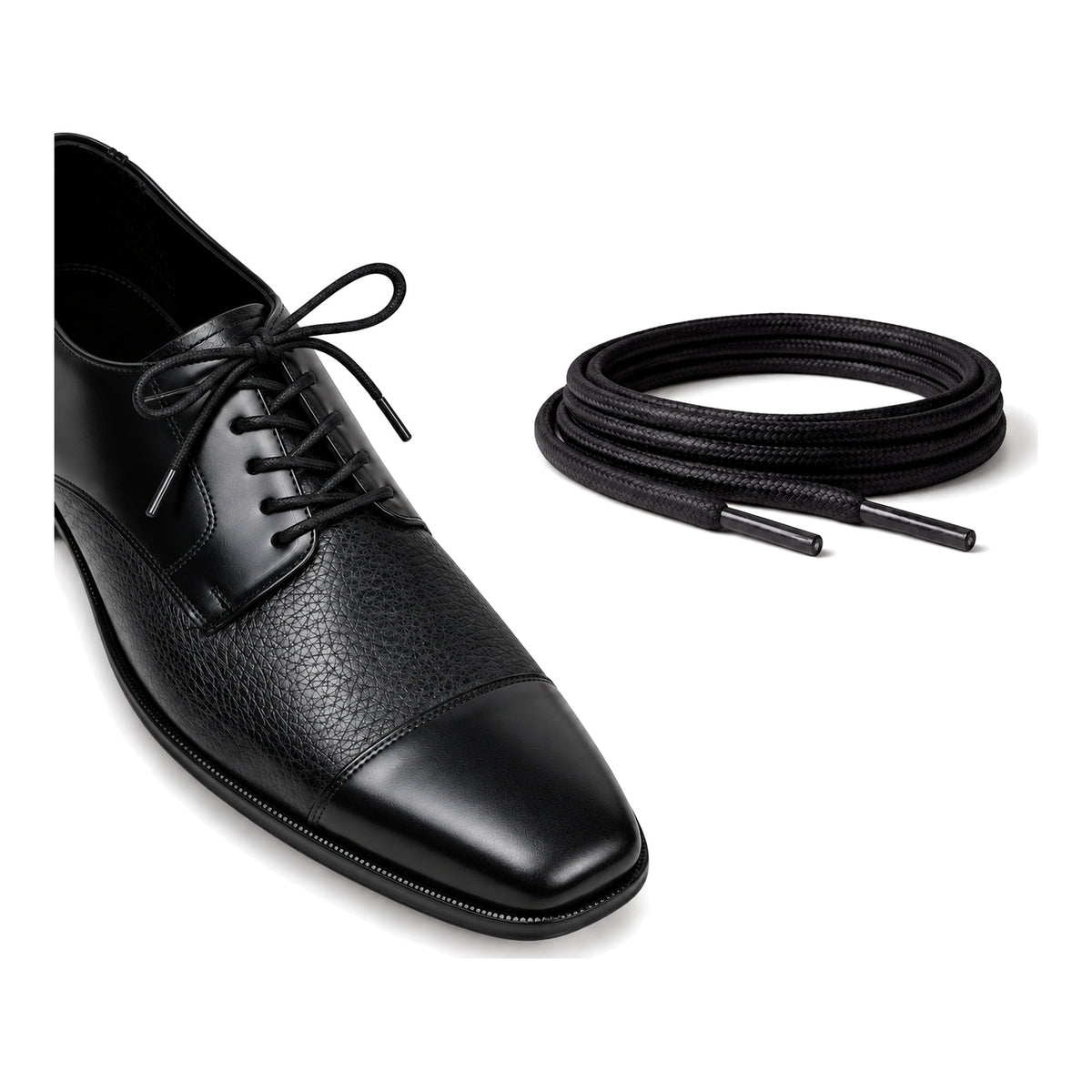 Nero / Rotondo – cerati lacci tondo nero 03 scarpa nero