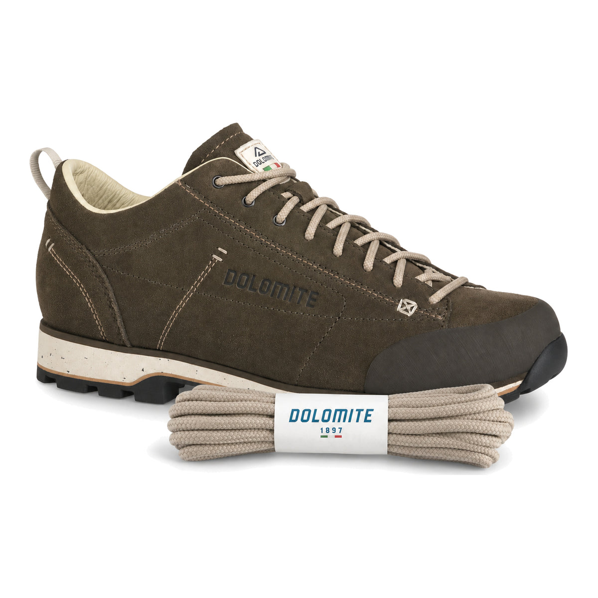 Beige – dolomite lacci beige 02 scarpa marrone scuro