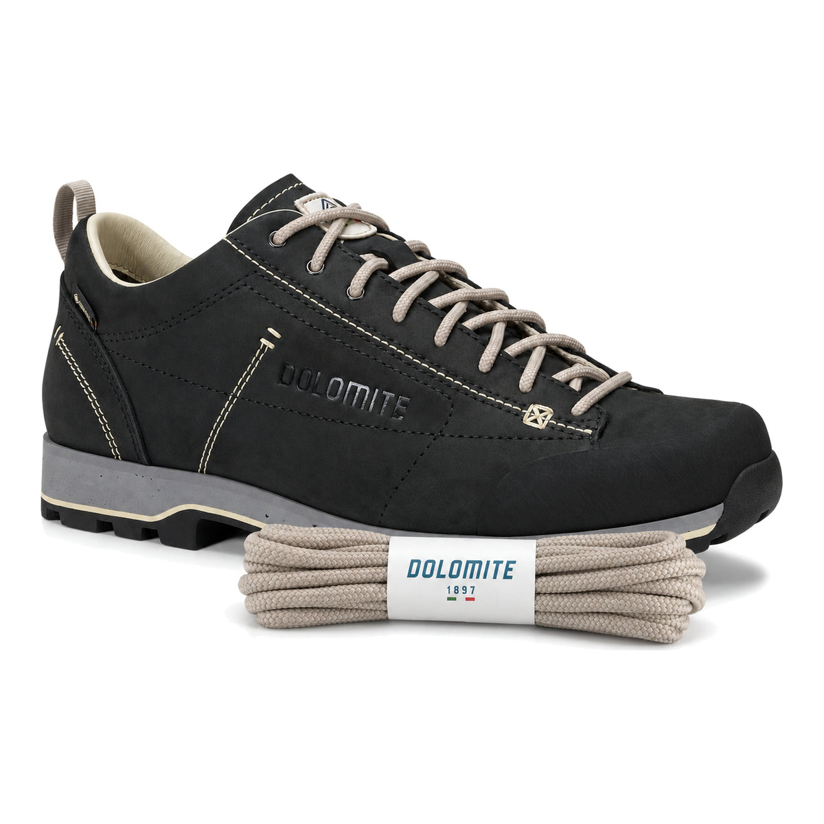 Beige – dolomite lacci beige 05 scarpa nero