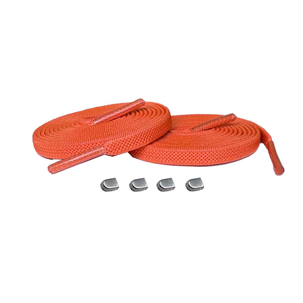 Arancione / Argento opaco – elastici lacci clip arancione argento opaco 01 immagine principale