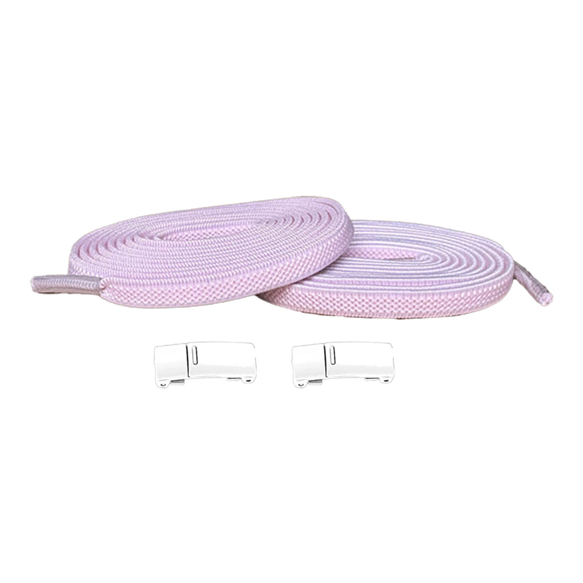 Rosa / Bianco – elastici lacci magneti rosa bianco 01 immagine principale
