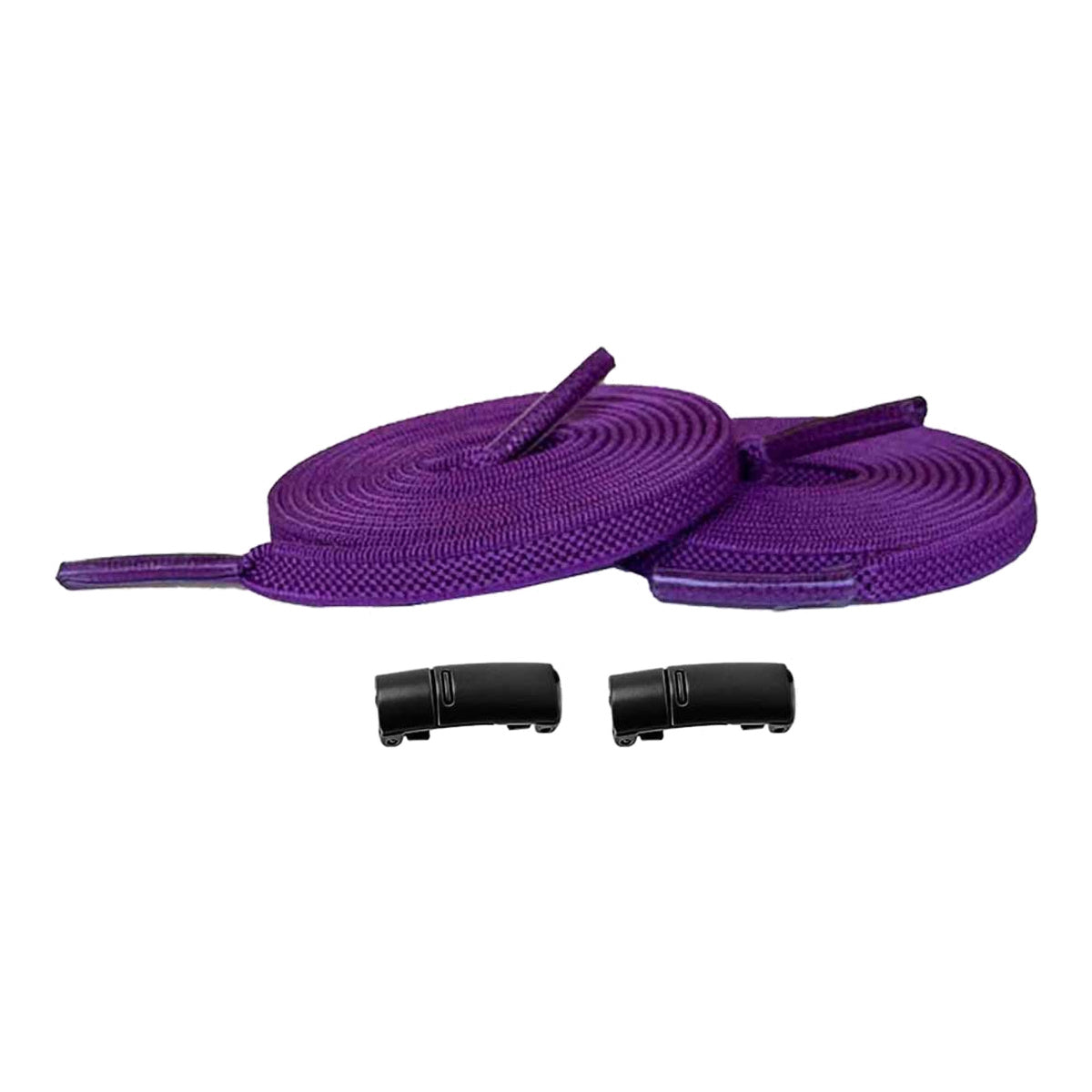 Viola / Nero – elastici lacci magneti viola nero 01 immagine principale