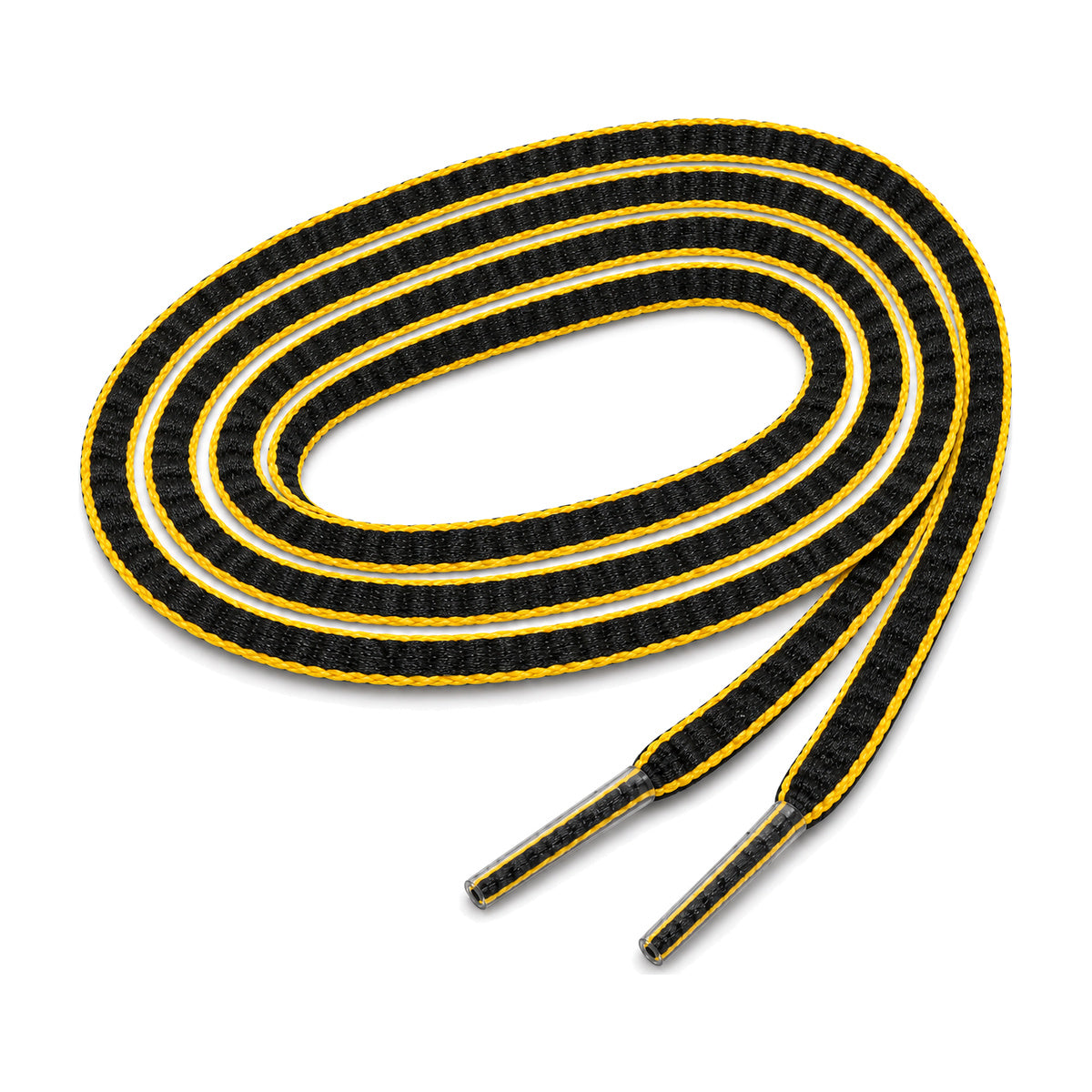 Nero giallo / 107 cm, 132 cm – la sportiva mountain running laces nero giallo 01 immagine principale