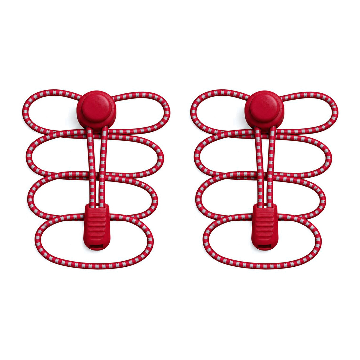 Rosso – lacci fermacorda riflettente rosso 01 immagine principale