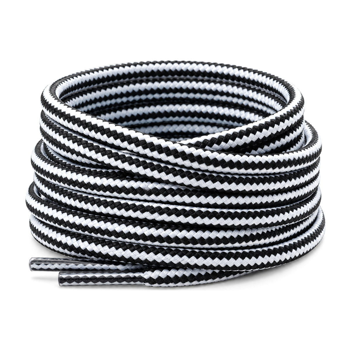 Nero bianco – lacci trekking nero bianco 01 immagine principale